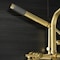 Aqua Vintage AE8457DL Wall Mount Clawfoot Tub Faucet, Brushed Brass AE8457DL - alternate 2